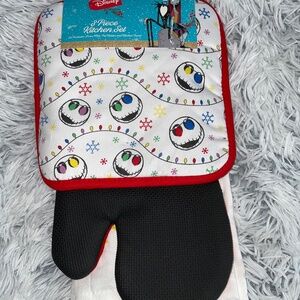 NWT Nightmare Before Christmas 3pc Kitchen Set